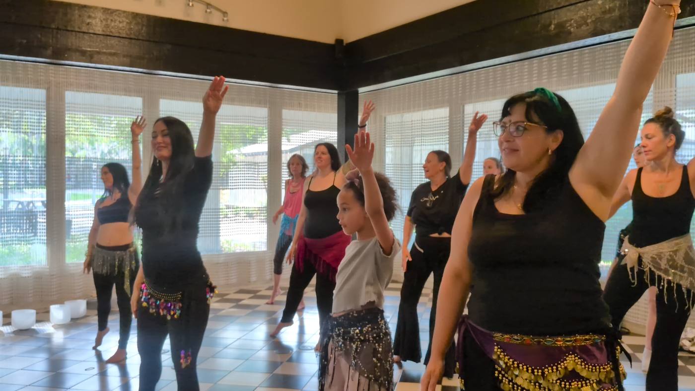 Bellydance at OHM Lab in Gainesville, Florida