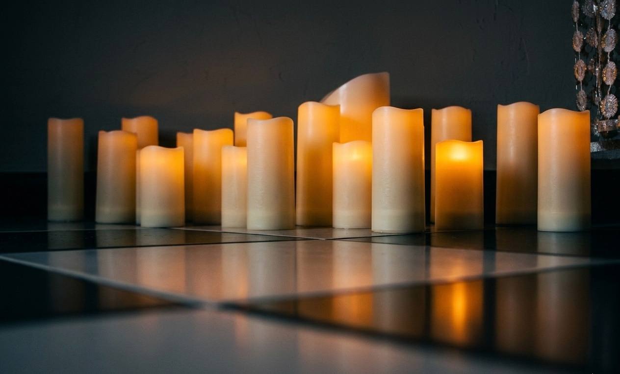 Candlelit glow at OHM Lab