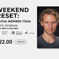 Weekend Reset: Hatha-Inspired Yoga with Andrew at OHM Lab, Gainesville