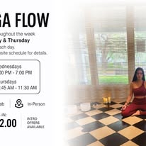 Bella Flow yoga at OHM Lab