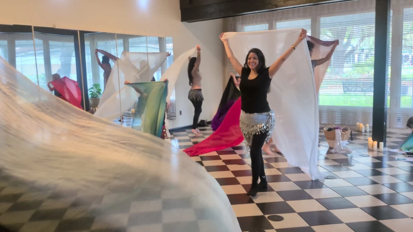 Bellydance session at OHM Lab, Gainesville