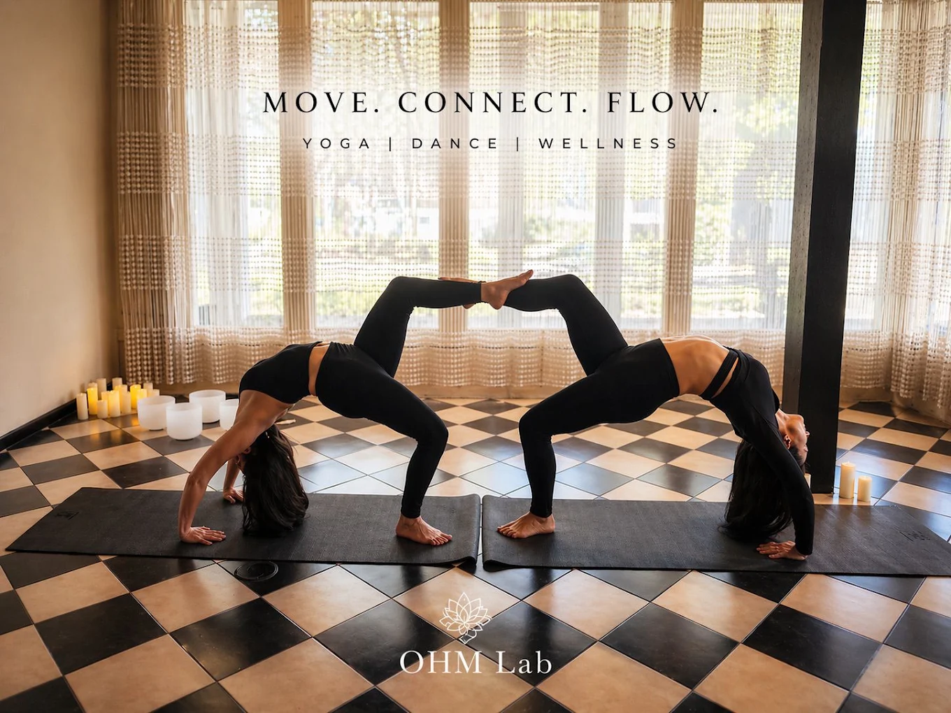 Yoga & Stretch session at OHM Lab, Gainesville